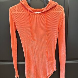 We The Free Vibrant Coral Hoodie